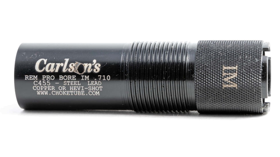 Carlson's Choke Tubes Delta Waterfowl 12 Gauge Choke Tube, Remington, Pro Bore, Improved Modified, Black, 04416
