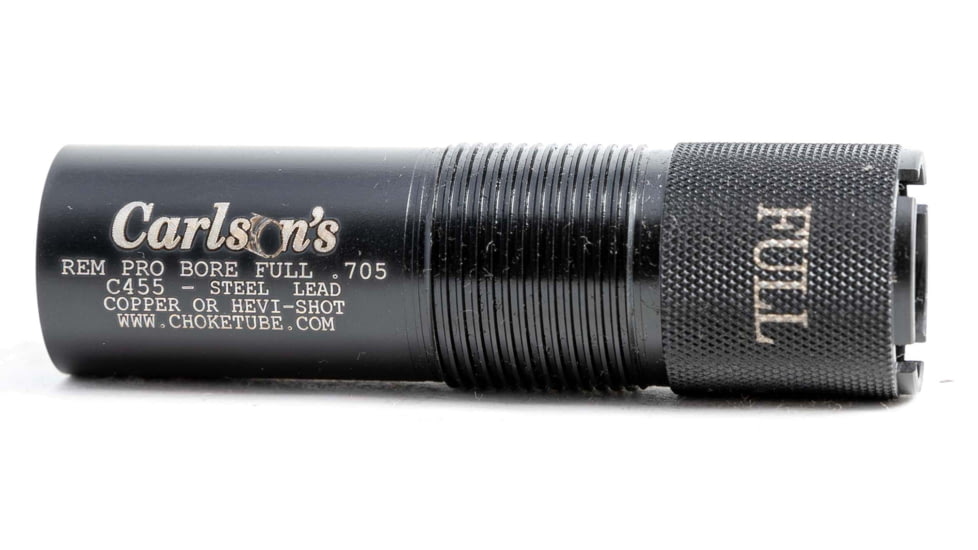 Carlson's Choke Tubes Delta Waterfowl 12 Gauge Choke Tube, Remington, Pro Bore, Long Range, Black, 04417