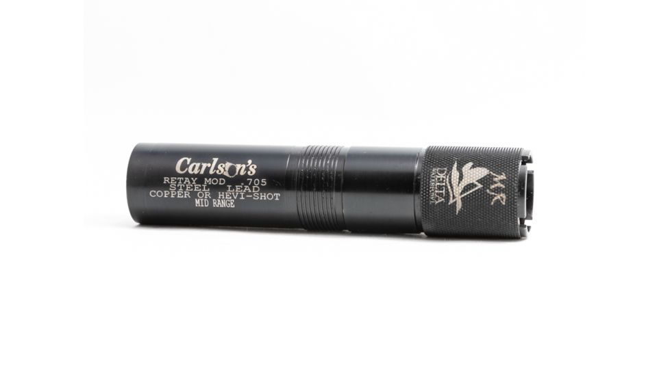Carlson's Choke Tubes Retay Choke Tube Delta WaterfowlLR, Black, 12ga, 07777