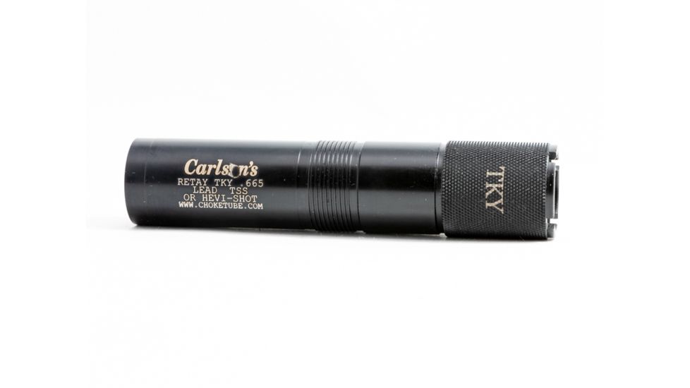 Carlson's Choke Tubes Retay Choke Tube Extended Turkey .665, Black, 12ga, 17639