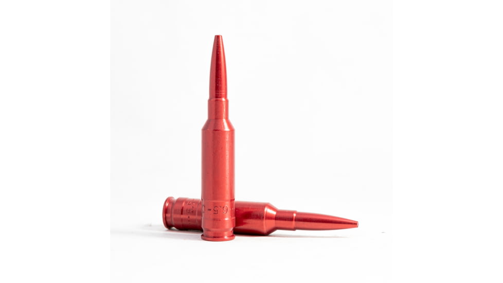 Carlson's Choke Tubes Rifle Snap Caps, 6.5 Creedmoor, Aluminum, 2 Pcs, Red, 43
