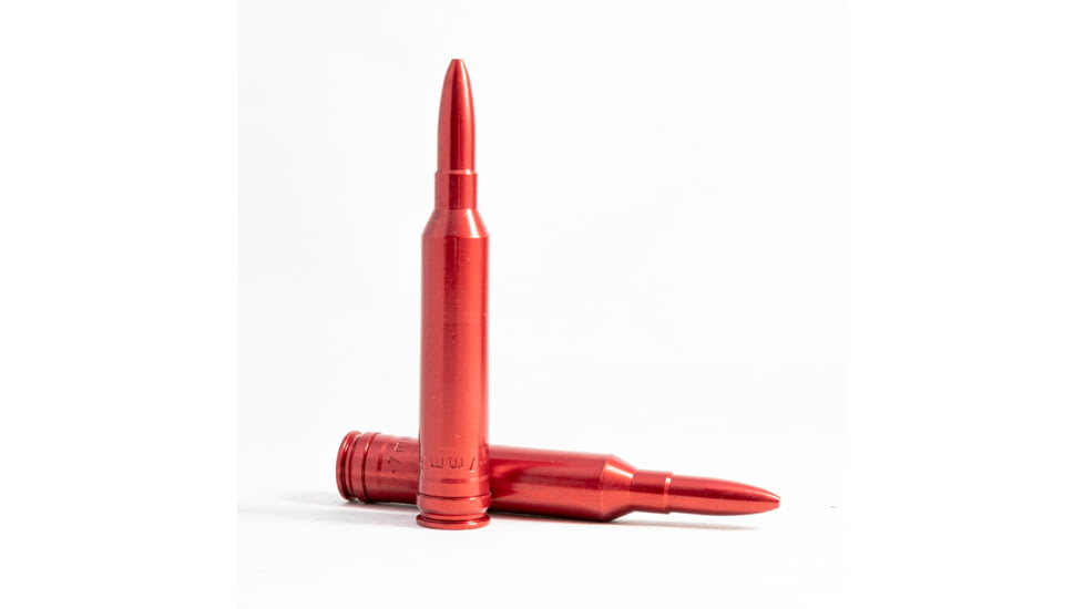 Carlson's Choke Tubes Rifle Snap Caps, 7mm Remington, Aluminum, 2 Pcs, Red, 45