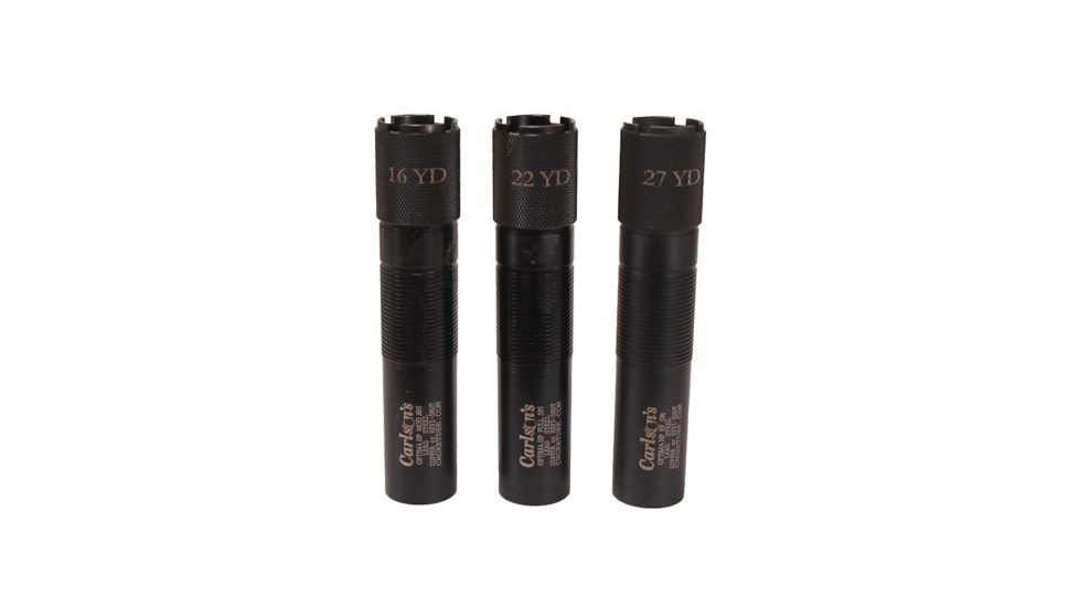 Carlson's Choke Tubes Trap Pack Choke Tube Set, Beretta Optima HP, 20 gauge, Black, 17213