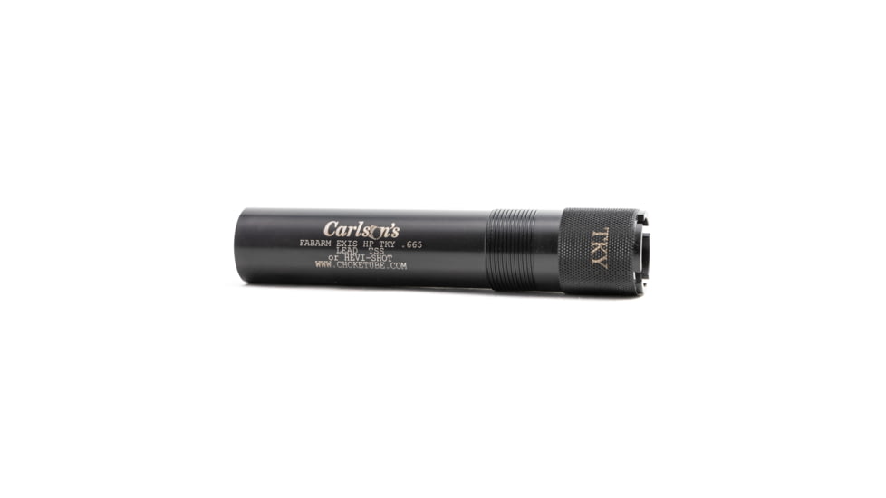 Carlsons Choke Tubes 12 Gauge Choke Tube, Fabarm, Exis HP, Turkey, .665 in, Black, 17609