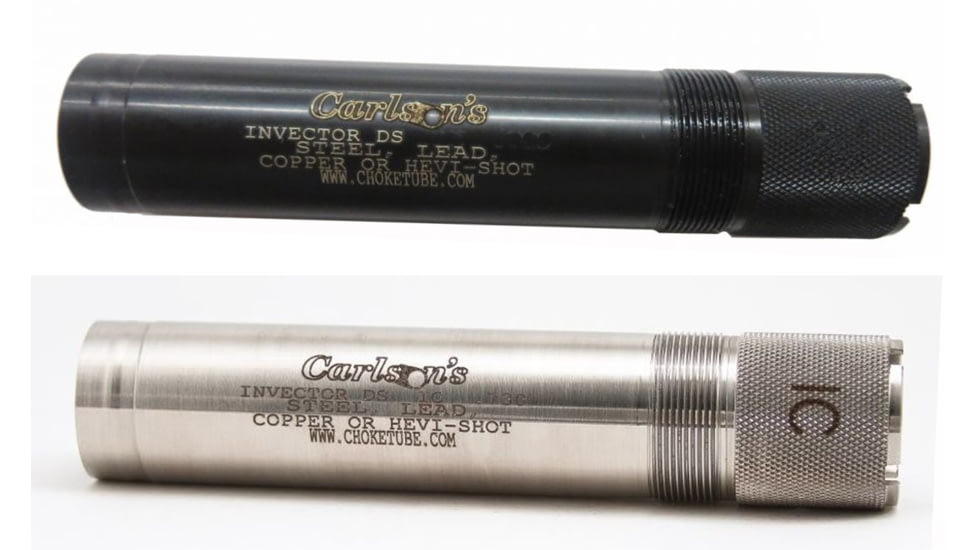 Carlson's Choke Tubes Browning Invector DS 12 Gauge Sporting Clays Choke Tube, Black, Stainless