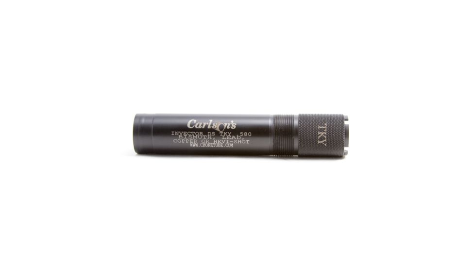 Carlson's Choke Tubes Browning Invector DS 20ga Extended Turkey, Black 18829