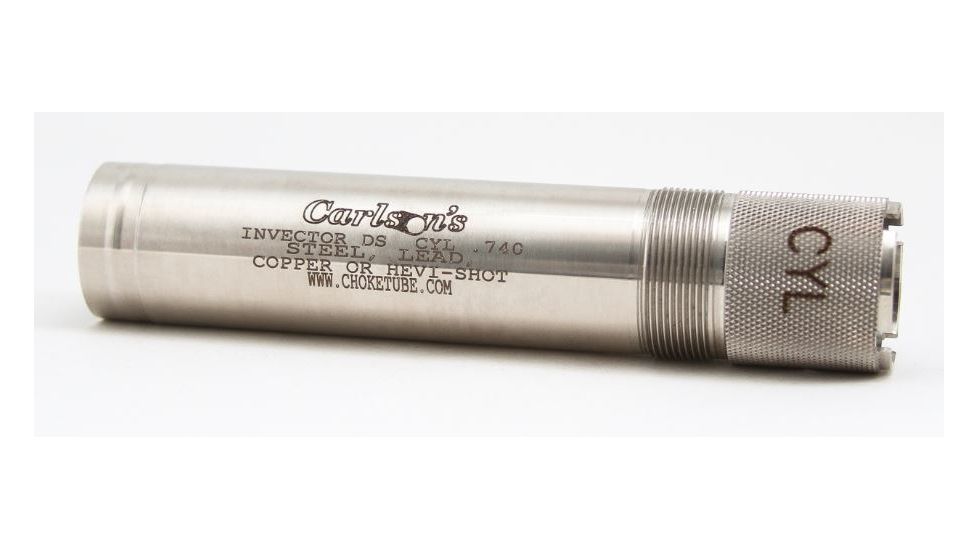 Carlson's Choke Tubes Browning Invector DS 12 Gauge Sporting Clays Choke Tube, Cylinder .740 18851