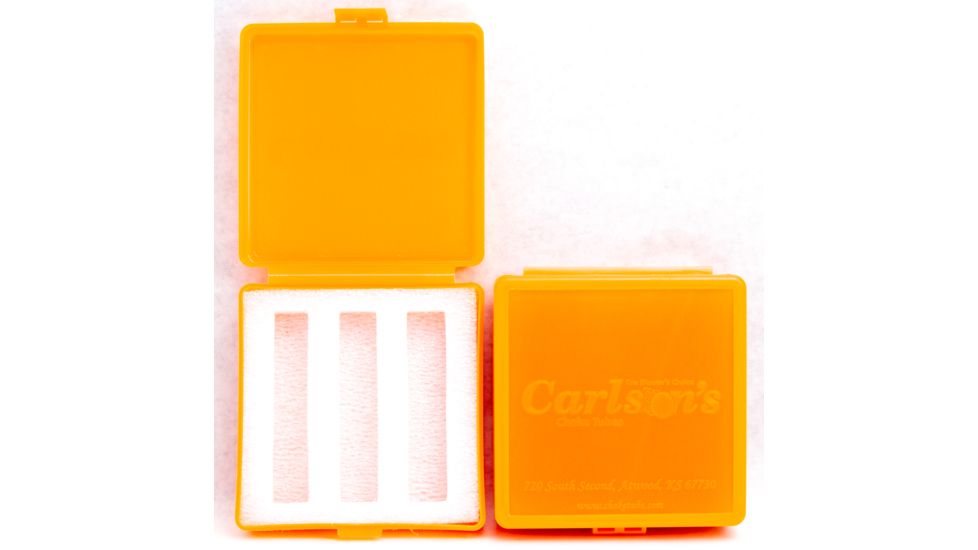 Carlson's Choke Tubes Choke Tube Case, Orange 00204