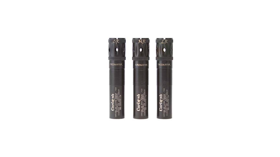 Carlsons Choke Tubes Cremator Ported 12 Gauge Beretta Optima HP Waterfowl Choke Tubes - 3 Pack Close Range, Medium Range &amp; Long Range, Black, 11569