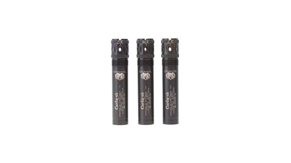 Carlsons Choke Tubes Cremator Ported 12 Gauge Browning Invector DS Waterfowl Choke Tubes - 3 Pack Close Range, Medium Range &amp; Long Range, Black, 11579