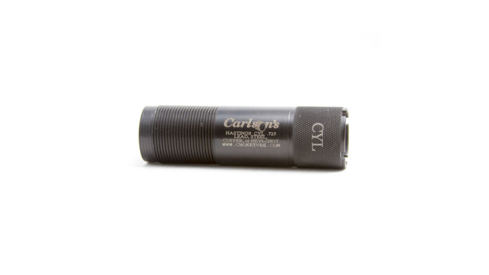 Carlson's Choke Tubes Hastings II 12ga Black Sporting Clay Cylinder, Black 22500