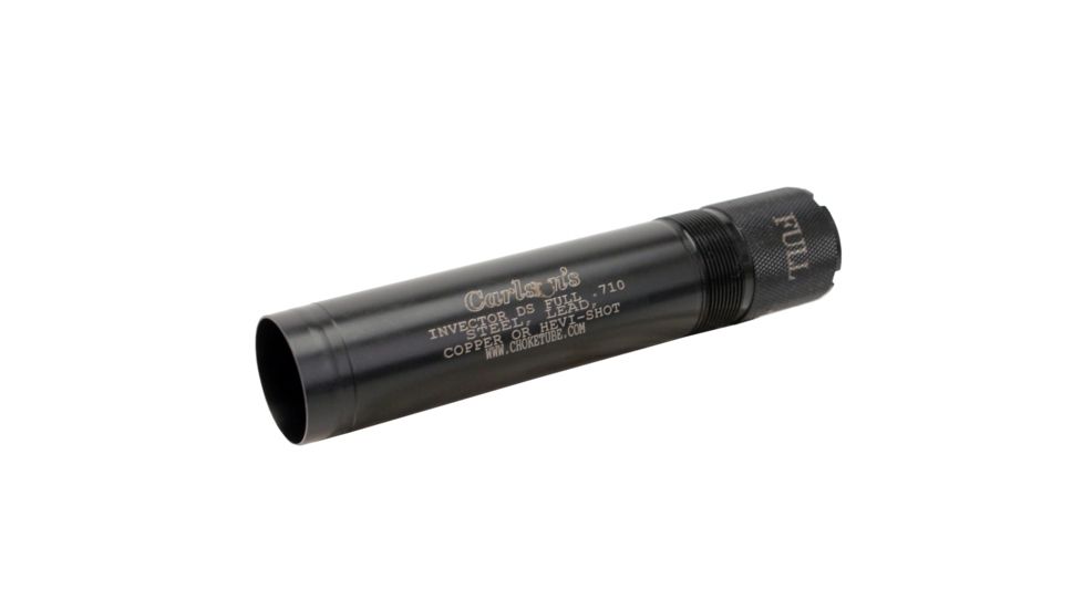 Carlsons Choke Tubes Browning Invector DS 12 Gauge Sporting Clays Choke Tube, Full, .710, Black Finish 189075