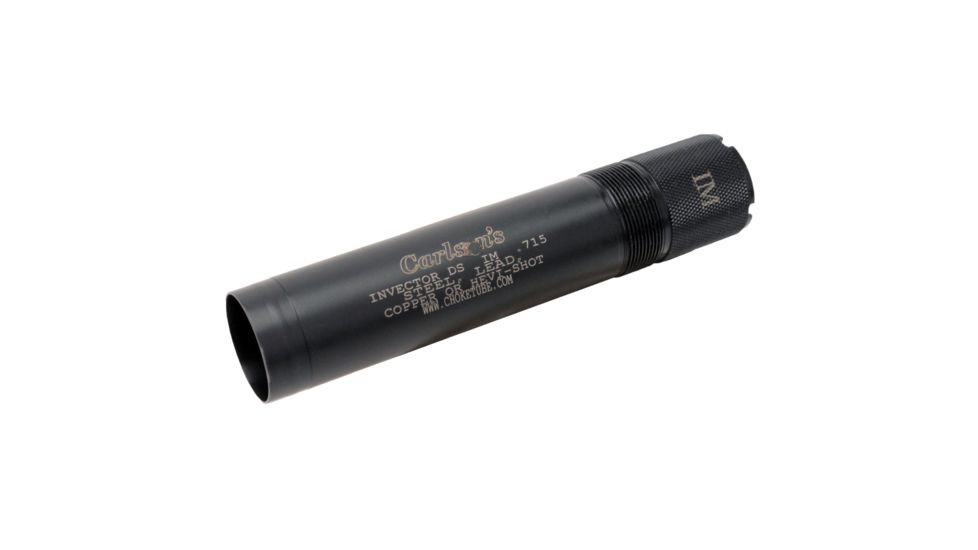 Carlsons Choke Tubes Browning Invector DS 12 Gauge Sporting Clays Choke Tube, Improved Modified, .715, Black Finish 189076