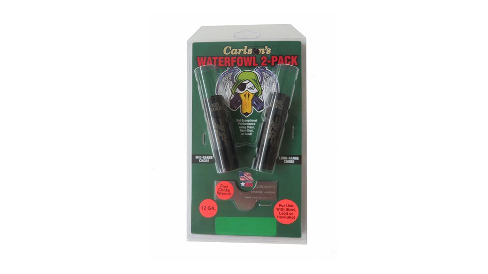 Carlson's Choke Tubes Delta Waterfowl Extended Choke Tube, Beretta/Benelli Mobil 12 Gauge, 2 Pk, 07110