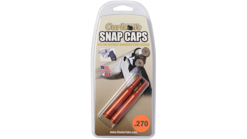 Carlson's Rifle and Pistol Snap Caps, .270, 2-pack 00052 