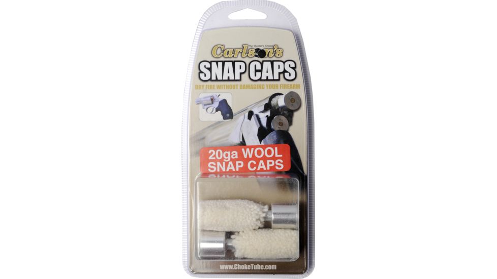 Carlson's Wool Snap Caps, 20 ga 2 per package 00106