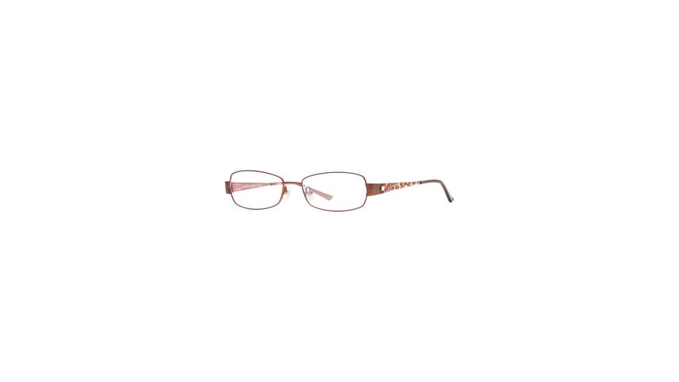 Carmen Marc Valvo CM Cecilia SECM CECI00 Single Vision Prescription Eyeglasses - Cocoa SECM CECI005330 BN