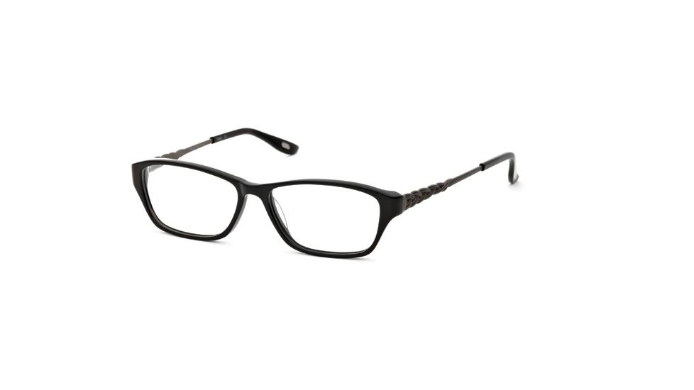 Carmen Marc Valvo CM Noelia SECM NOEL00 Progressive Prescription Eyeglasses - Onyx SECM NOEL005340 BK