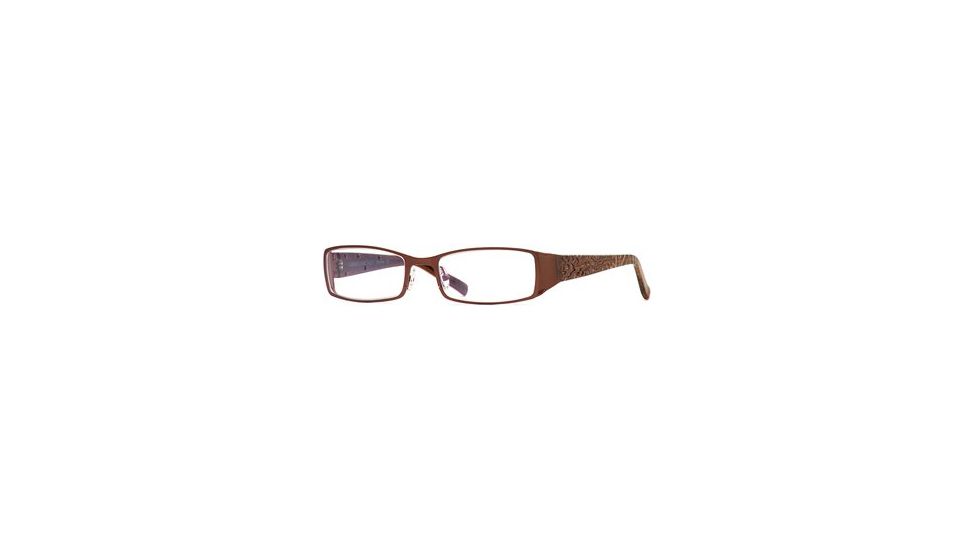 Carmen Marc Valvo CM Simone SECM SIMO00 Eyeglass Frames - Creme Brulee SECM SIMO005535 GO