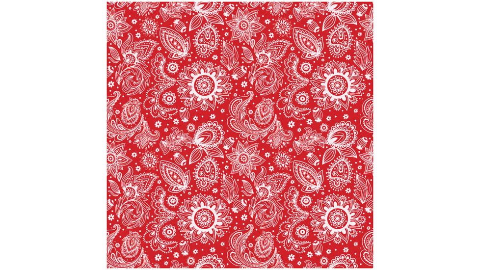 Carolina Manufacturing Bandana Prims Paisley Red B22PAI-000653