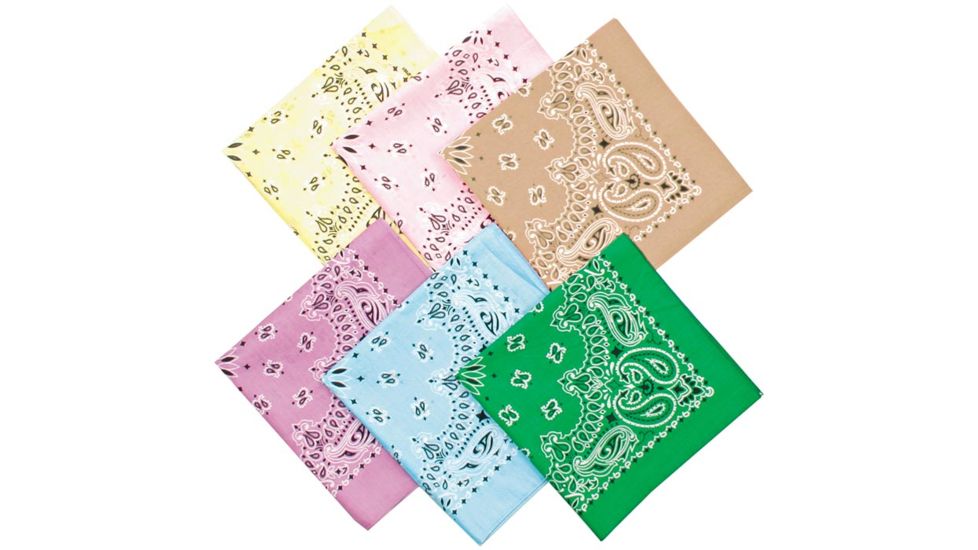 Carolina Manufacturing Bandana Fashion Lt Hang Tg Upc B22PAI-000051 UPC