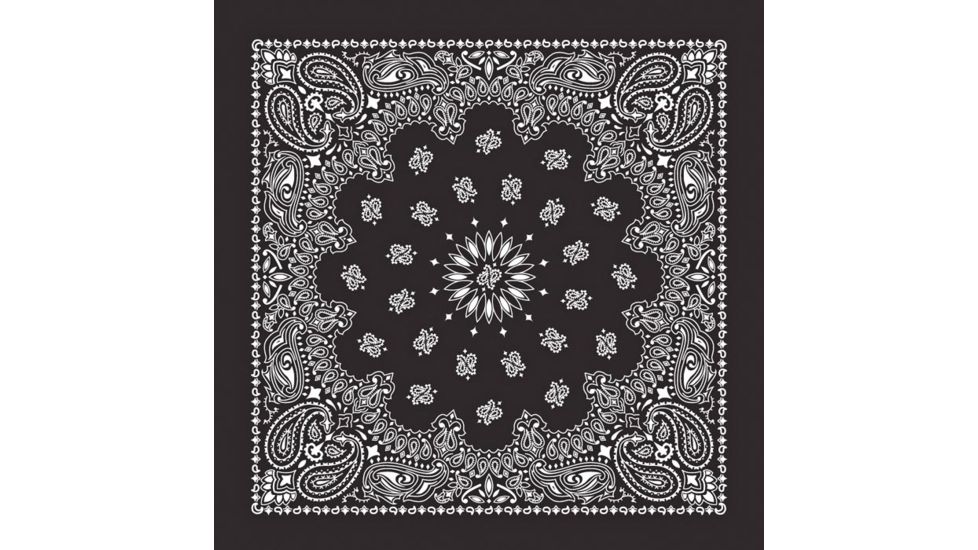 Carolina Manufacturing Bandanas Red W/hang Tag &amp; Upc B22PAI-000001 UPC