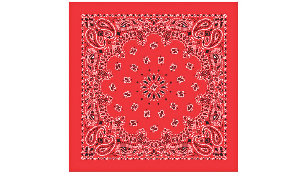 Carolina Manufacturing Bandana Paisley Terracotta B22PAI-000014