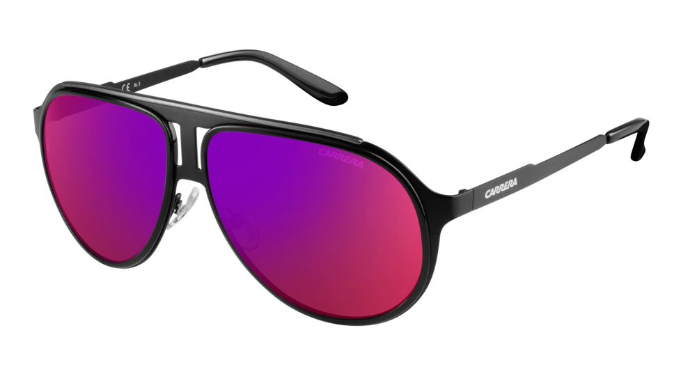 Carrera 100/S Progressive Prescription Sunglasses CA100S-0HKQ-MI-5912 - Frame Color Black Ruthenium, Lens Diameter 59 mm