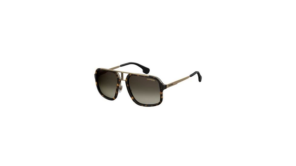 Carrera 1004/S Bifocal Prescription Sunglasses CA1004S-02IK-HA-5720 - Frame Color Havana Gold, Lens Diameter 57 mm