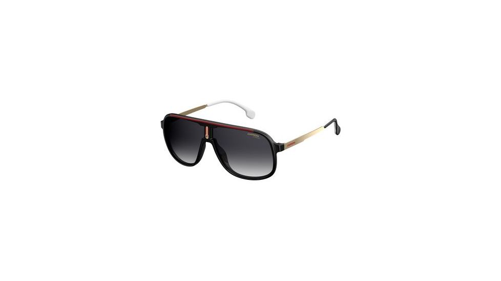 Carrera 1007/S Single Vision Prescription Sunglasses CA1007S-0807-9O-6210 - Frame Color Black, Lens Diameter 62 mm