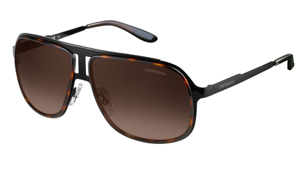 Carrera 101/S Single Vision Prescription Sunglasses CA101S-0KLS-J6-5914 - Lens Diameter 59 mm, Frame Color Black Havana