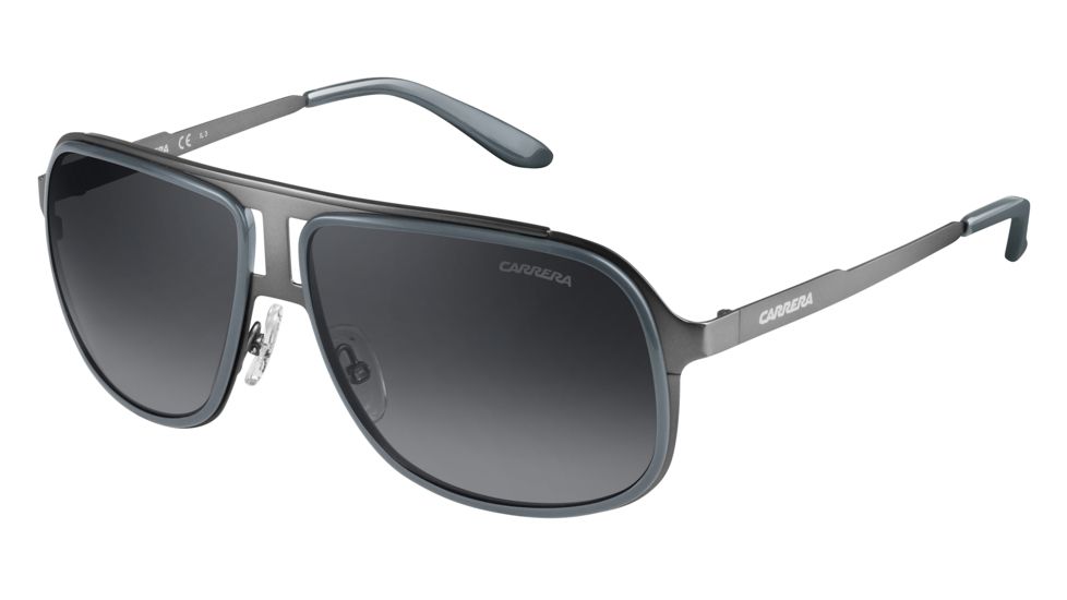 Carrera 101/S Single Vision Prescription Sunglasses CA101S-0KLP-HD-5914 - Lens Diameter 59 mm, Frame Color Ruthenium Gray