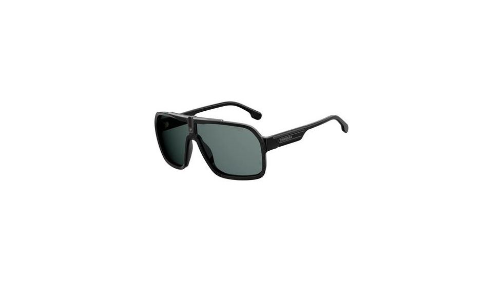 Carrera 1014/S Sunglasses CA1014S-0003-2K-6410 - Matte Black Frame, Gray Ar Lenses, Lens Diameter 64mm, Distance Between Lenses 10mm