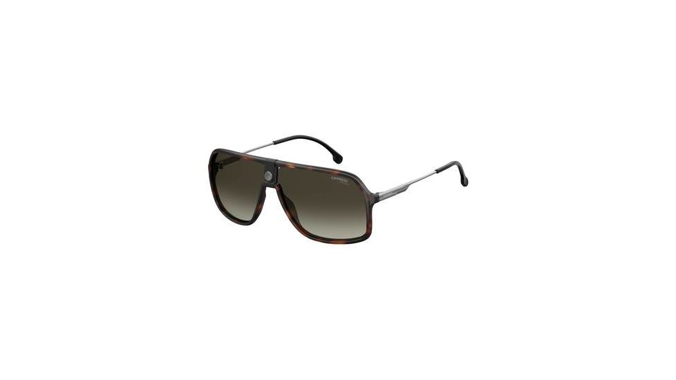 Carrera 1019/S Prescription Sunglasses CA1019S-0086-HA-6410 - Frame Color Dark Havana, Lens Diameter 64 mm
