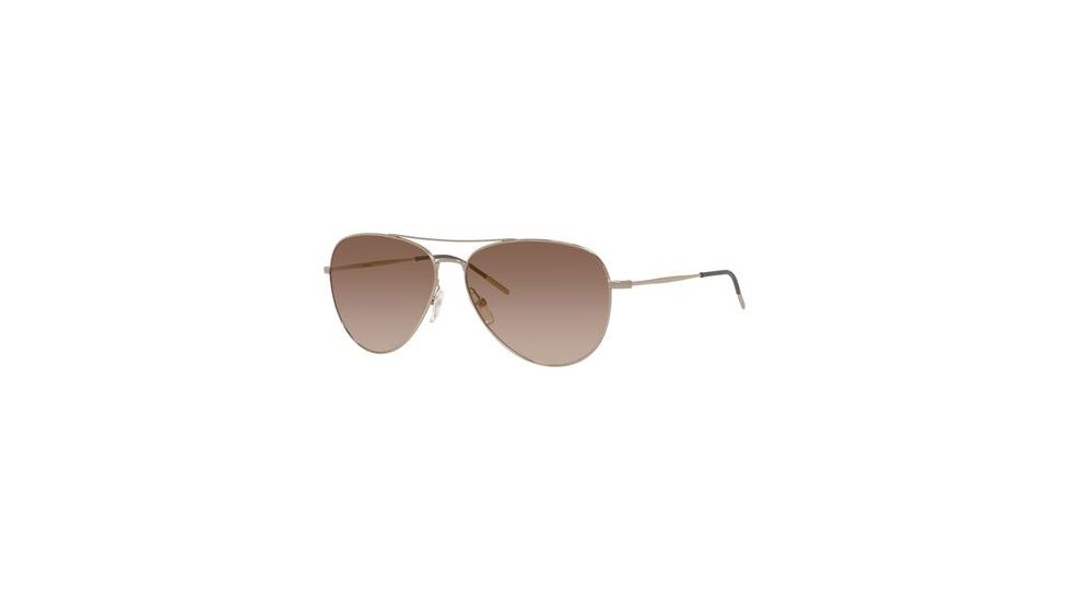 Carrera 106/S Single Vision Prescription Sunglasses CA106S-03YG-JL-5913 - Frame Color Light Gold, Lens Diameter 59 mm