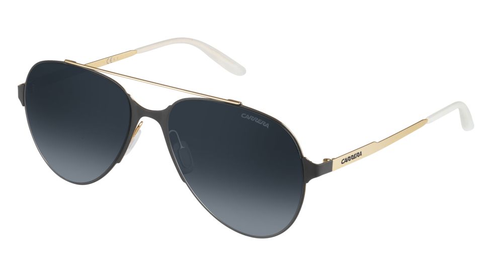 Carrera 113/S Single Vision Prescription Sunglasses CA113S-01PW-HD-5717 - Lens Diameter 57 mm, Frame Color Gold Black Matte