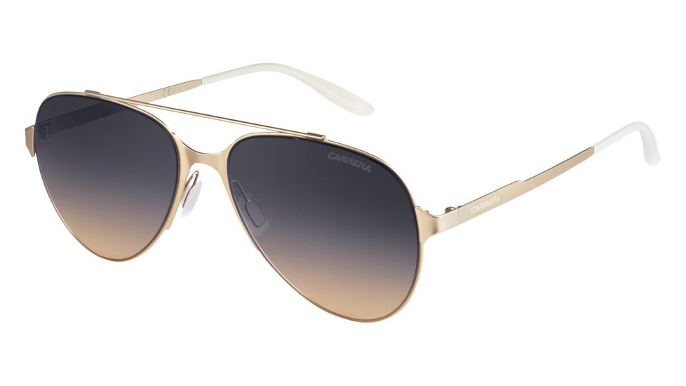 Carrera 113/S Single Vision Prescription Sunglasses CA113S-03YG-FI-5717 - Lens Diameter 57 mm, Frame Color Lgh Gold