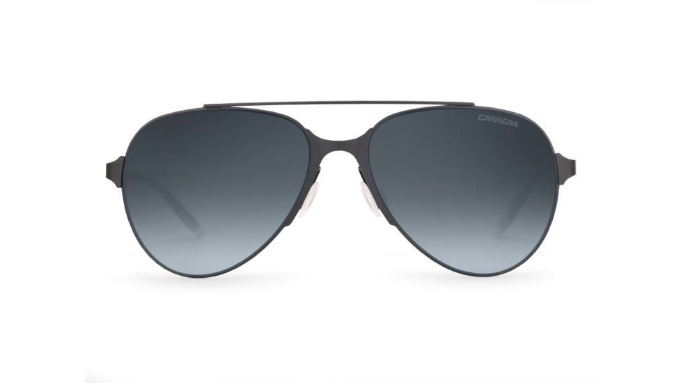 Carrera 113/S Sunglasses CA113S-0003-HD-5717 - Matte Black Frame, Gray Gradient Lenses, Lens Diameter 57mm, Distance Between Lenses 17mm
