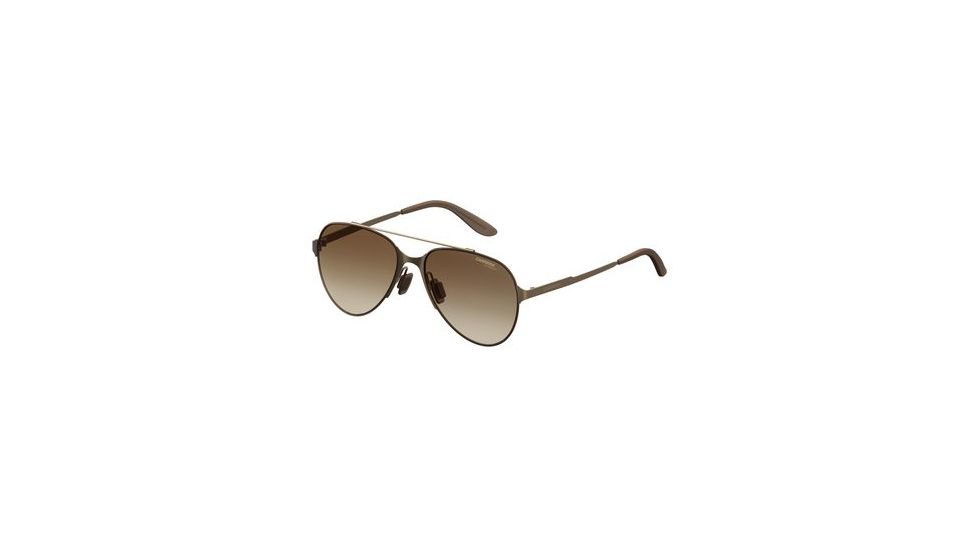 Carrera 113/S Single Vision Prescription Sunglasses CA113S-0ZG3-S1-5717 - Lens Diameter 57 mm, Frame Color Matte Brown