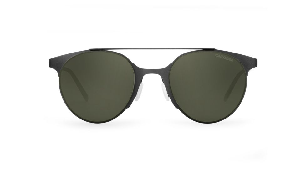 Carrera 115/S Sunglasses CA115S-0003-QT-5021 - Matte Black Frame, Green Lenses, Lens Diameter 50mm, Distance Between Lenses 21mm