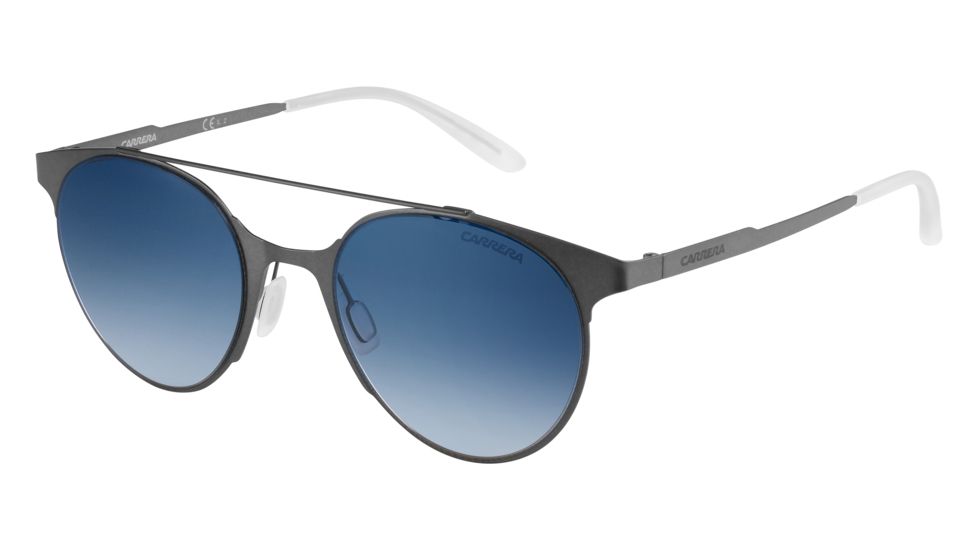 Carrera 115/S Sunglasses CA115S-0RFB-UY-5021 - Matte Gray Frame, Blue Sf Gray Lenses, Lens Diameter 50mm, Distance Between Lenses 21mm