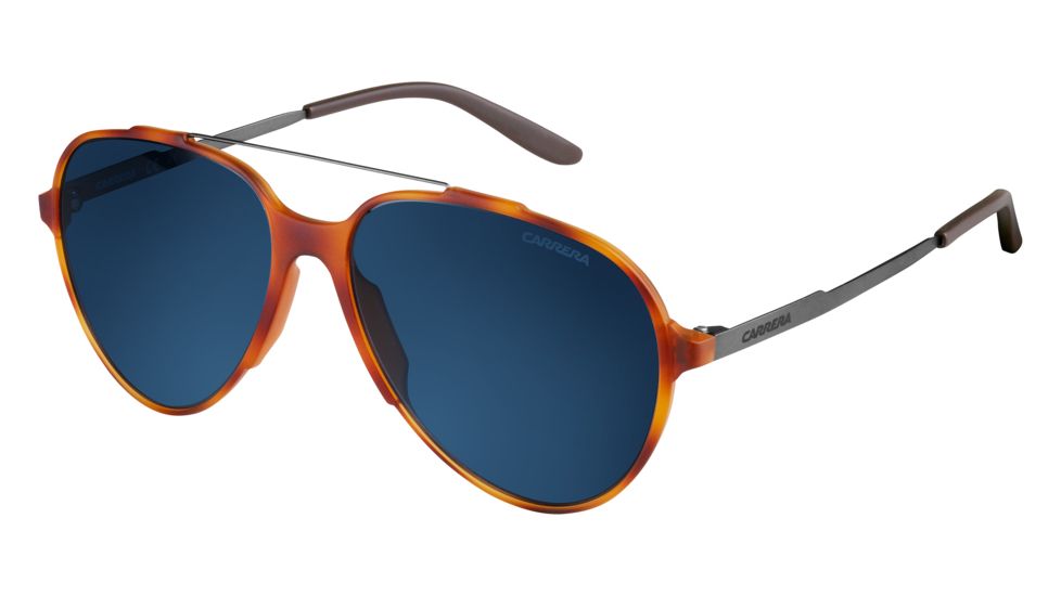 Carrera 118/S Bifocal Prescription Sunglasses CA118S-0T6L-8F-5716 - Frame Color Light Havana, Lens Diameter 57 mm