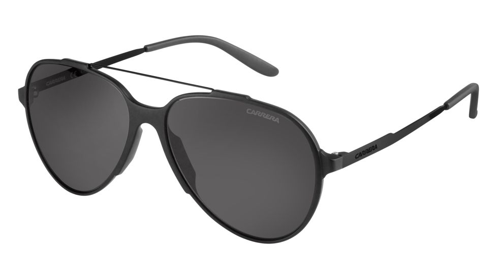 Carrera 118/S Bifocal Prescription Sunglasses CA118S-0GTN-P9-5716 - Frame Color Matte Black, Lens Diameter 57 mm