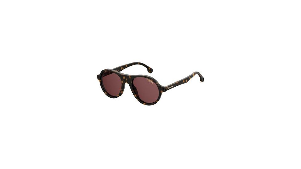 Carrera 142/S Progressive Prescription Sunglasses CA142S-0086-W6-5020 - Frame Color Dark Havana, Lens Diameter 50 mm