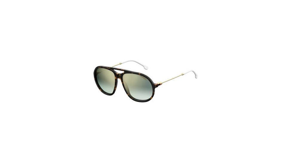 Carrera 153/S Progressive Prescription Sunglasses CA153S-0086-EZ-6015 - Frame Color Dark Havana, Lens Diameter 60 mm