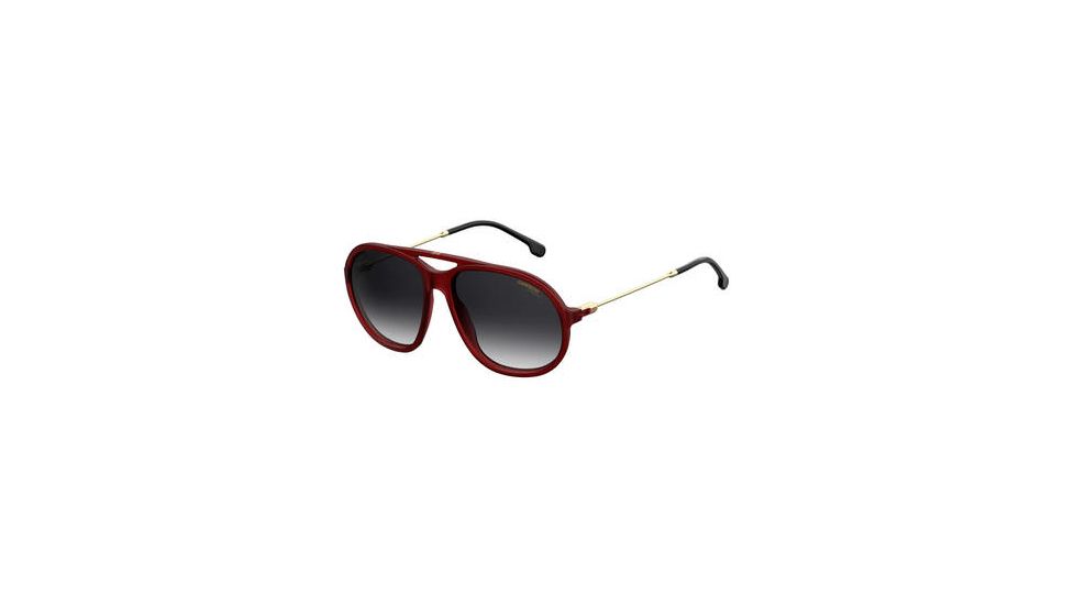 Carrera 153/S Progressive Prescription Sunglasses CA153S-07BL-9O-6015 - Lens Diameter 60 mm, Frame Color Matte Burgundy