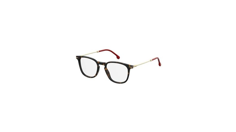 Carrera 156/V Progressive Prescription Eyeglasses CA156V-0086-4920 - Dark Havana Frame, Lens Diameter 49mm, Distance Between Lenses 20mm