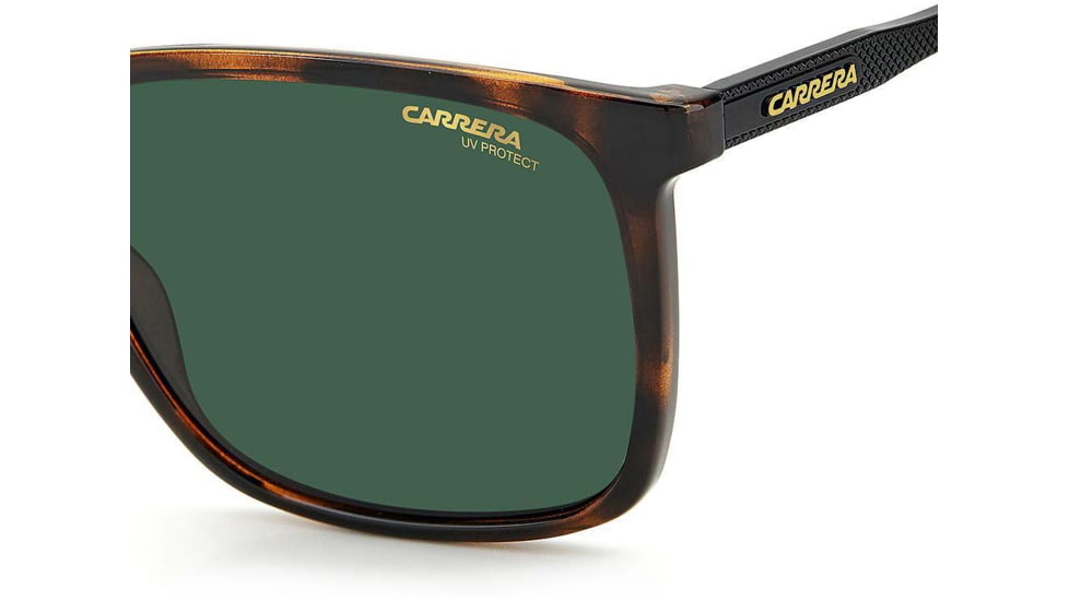 Carrera 259/S Sunglasses, Dark Havana Frame, Green Lens, 716736361208