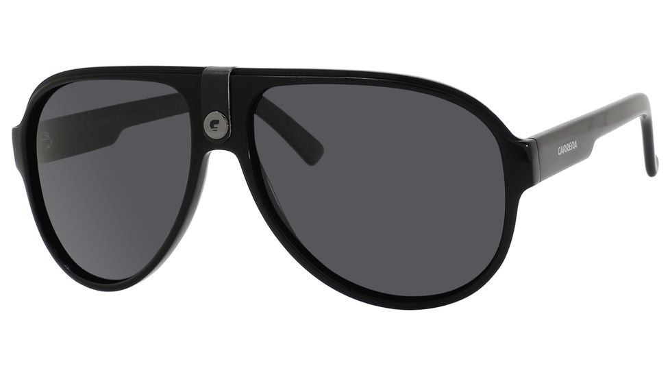 Carrera 32/P/S Progressive Prescription Sunglasses CA32PS-0807-RA-6014 - Frame Color Black, Lens Diameter 60 mm