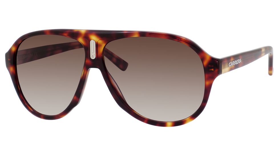 Carrera 38/S Progressive Prescription Sunglasses CA38S-0WDR-SH-5910 - Frame Color Blonde Havana, Lens Diameter 59 mm